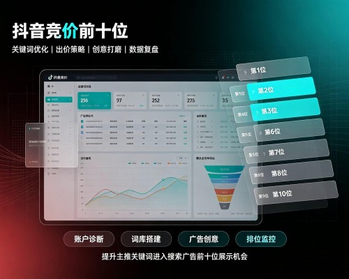 桑日抖音搜索竞价